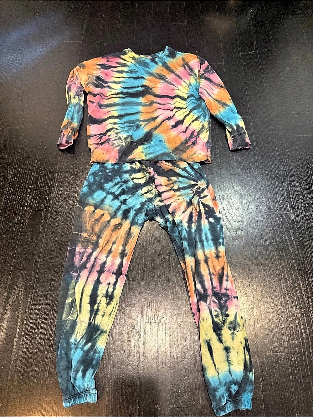 ARXLAB Tie-Dye Jogger Set in Multicolor Size XS Like New